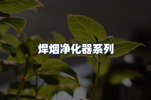 焊烟净化器系列